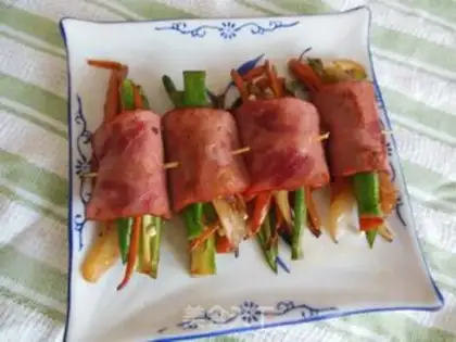 Make ♪ Autumn ham roll ♪ step 11