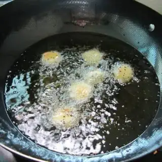 Make Fried sesame step 7