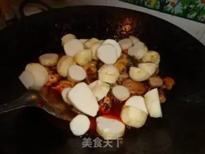 Make Potato chicken step 7