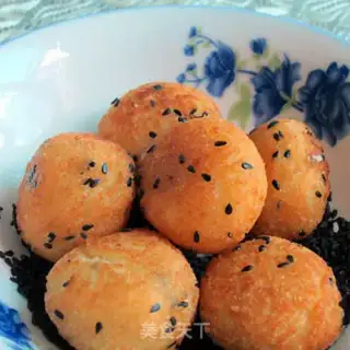 Make Fried sesame step 10