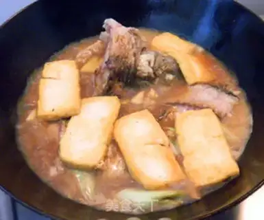 Make Fish-head tofu step 3