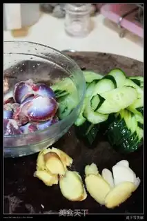 Make Chicken cucumber step 0