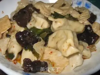 Make Sour oil dumplings step 3