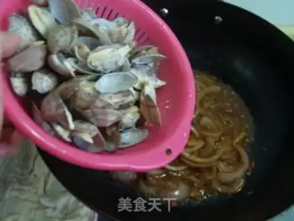 Make Pop clams step 7