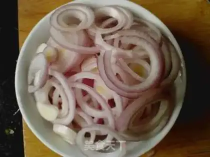 Make Onion chicken wings step 1