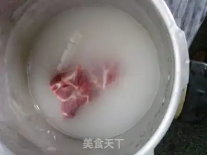 Make Pork bone rice step 2