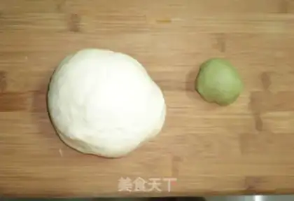 Make Peach bun step 6