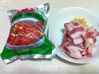 Make Hot cabbage makes a lot of meat step 0