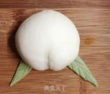 Make Peach bun step 8