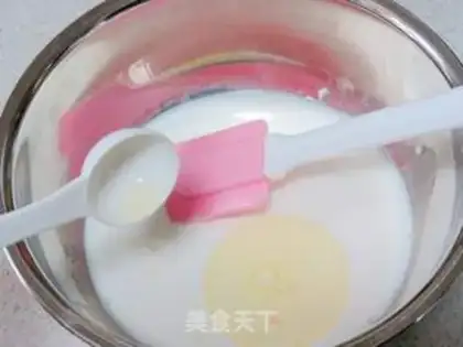 Make Ice bean mooncake step 1