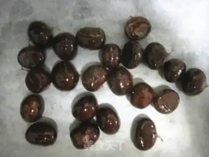 Make Sugar roasted chestnuts step 3