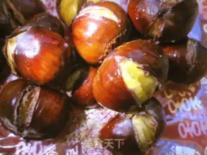 Make Sugar roasted chestnuts step 6