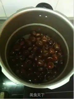 Make Honey chestnuts step 4