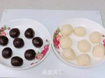 Make Ice bean mooncake step 8
