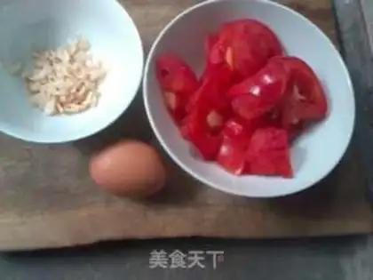 Make Shrimp and tomato eggs step 0