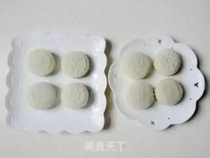 Make Ice bean mooncake step 13