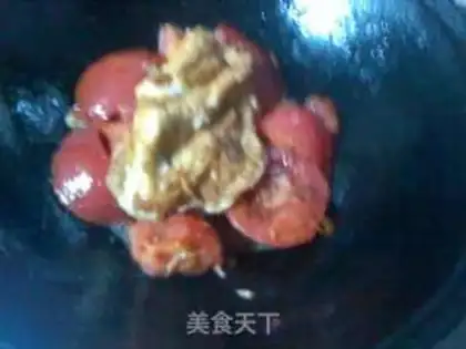 Make Shrimp and tomato eggs step 4