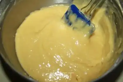 Make Black sesame egg rolls step 4