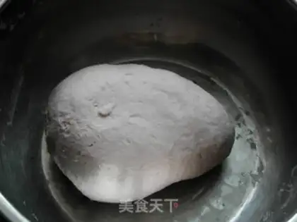 Make Purple rose buns step 1