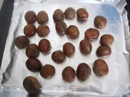 Make Sugar roasted chestnuts step 2