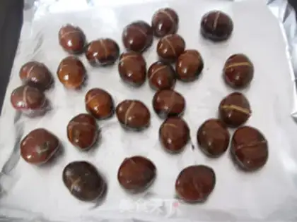 Make Sugar roasted chestnuts step 5