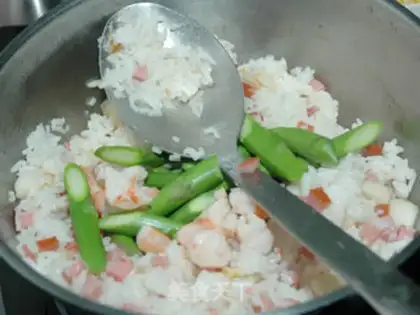 Make Shrimp rice step 4