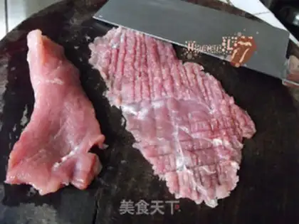 Make Powder pork chops step 2