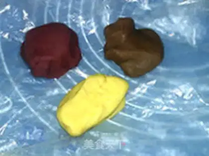 Make The potato peach moon cake step 9