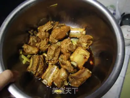 Make Sugar vinegar ribs step 3