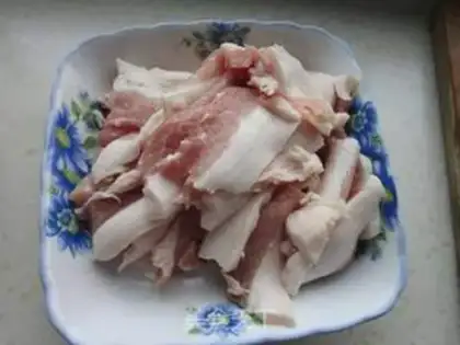 Make Blue radish and gravy step 1