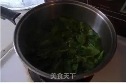 Make Red tofu in the snow step 1
