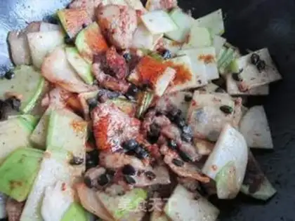 Make Blue radish and gravy step 8