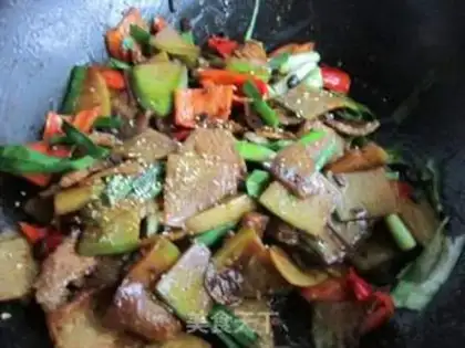 Make Blue radish and gravy step 11