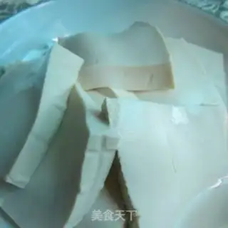 Make Shrimp tofu step 1