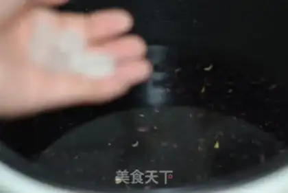 Make Black Bean Sand step 1