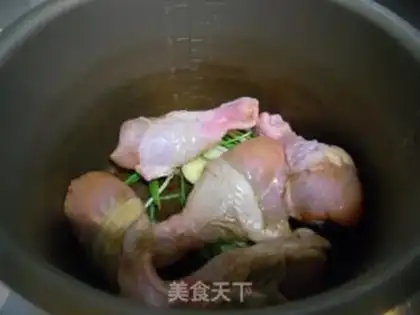 Make Salt chicken leg step 5