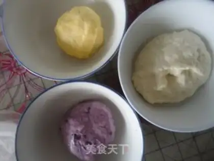 Make Multi-coloured hairloaf step 2
