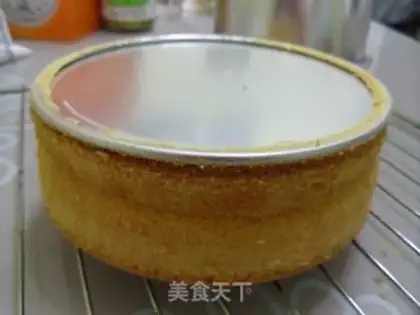 Make Orange mousse cake step 0