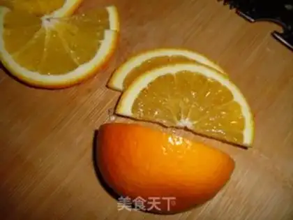 Make Orange mousse cake step 3
