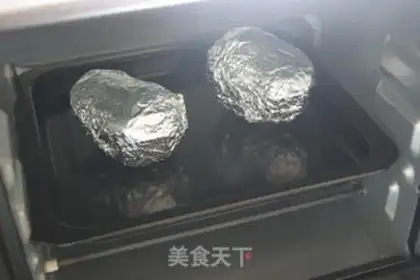 Make Black pepper organ potatoes step 4