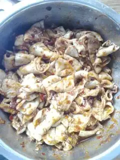 Make Powdered intestine step 4