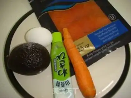 Make Easy roll sushi step 0