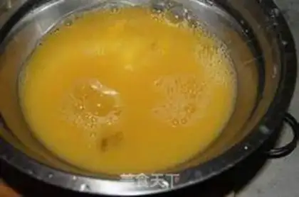 Make Shrimp fried eggs step 2