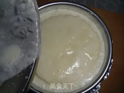 Make Orange mousse cake step 12