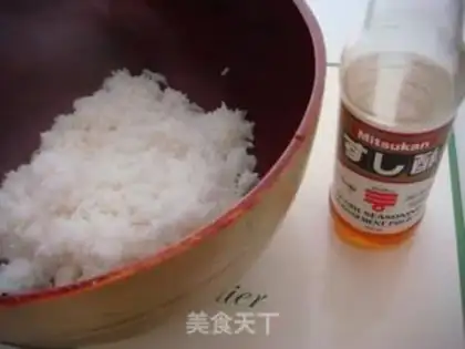 Make Easy roll sushi step 2