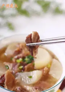 Make A wide range of radish and oxen soup step 6
