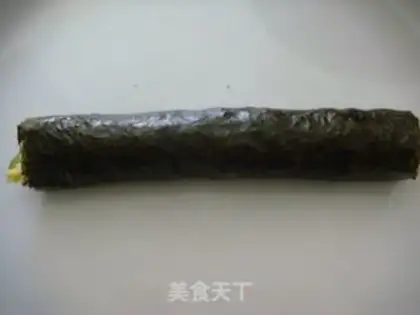 Make Easy roll sushi step 7