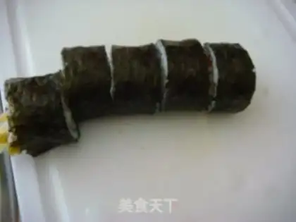 Make Easy roll sushi step 8