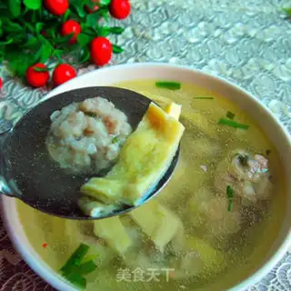 Make Eggball soup step 6