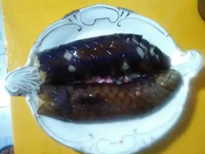 Make Fish and eggplant step 4